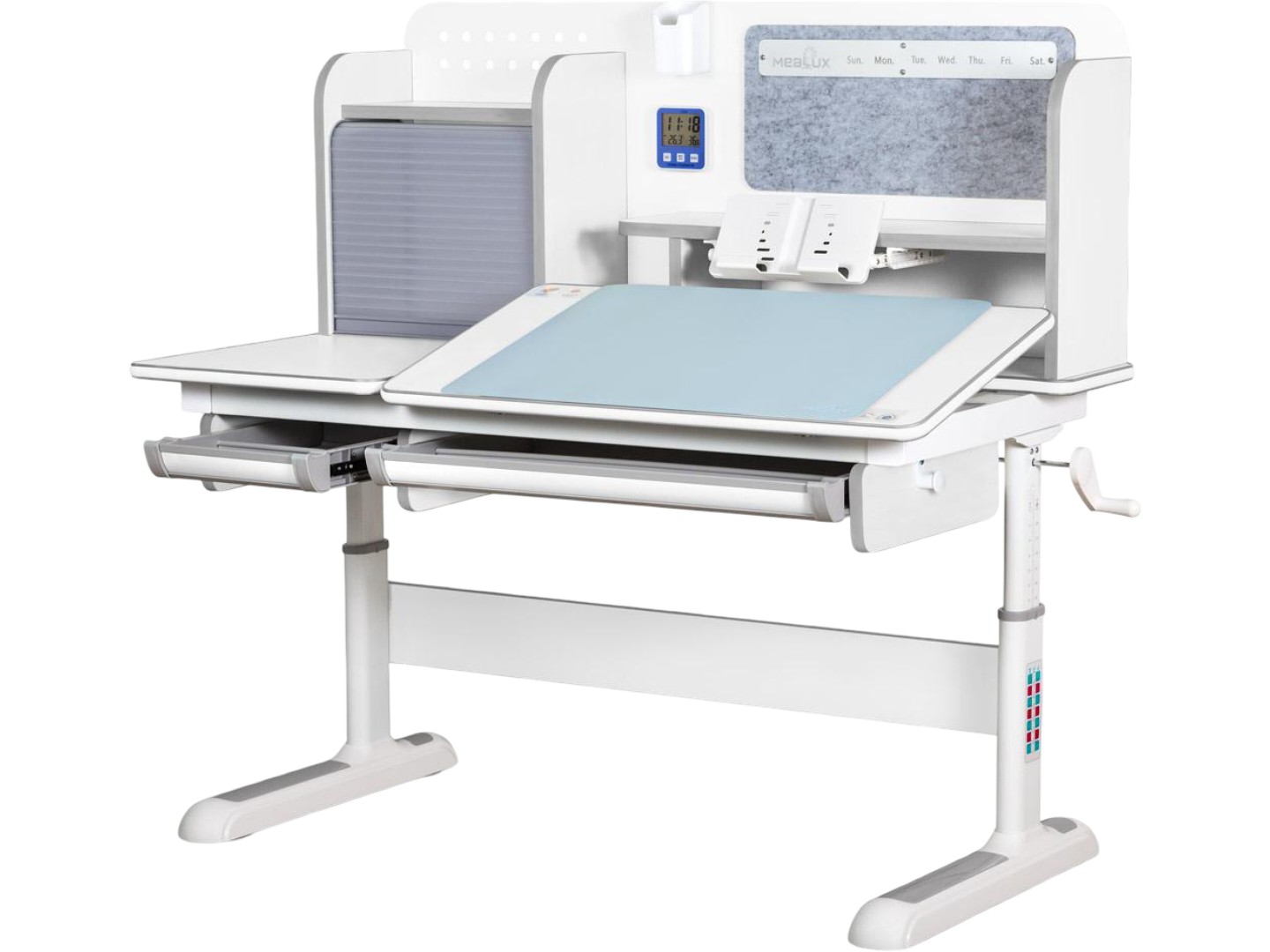 Парта шкільна Mealux Winnipeg Multicolor WG + G (BD-630 WG + G Multicolor)